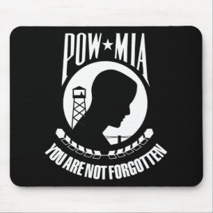 POW-MIA-Flagge Mousepad