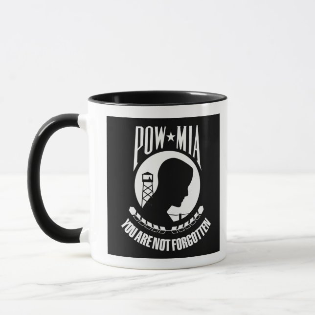 POW-MIA-Flagge Tasse (Links)
