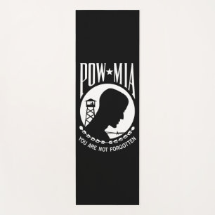 POW-MIA-Flagge: Vermisste Soldaten des Vietnamkrie Yogamatte