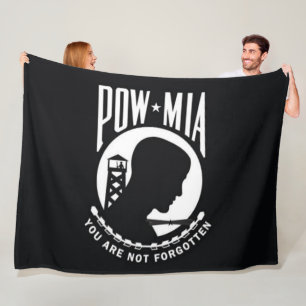 POW/MIA FLEECEDECKE