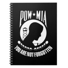POW - MIA-Notebook