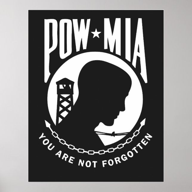 POW MIA Poster (Vorne)