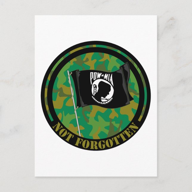 POW MIA POSTKARTE (Vorderseite)