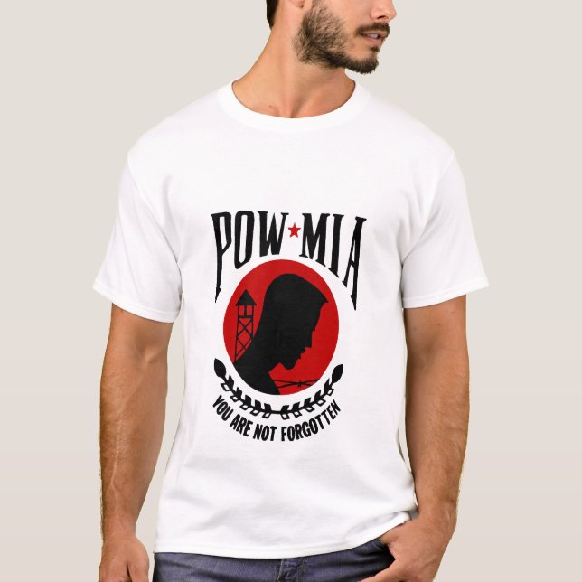 POW MIA T - SHIRT (Vorderseite)