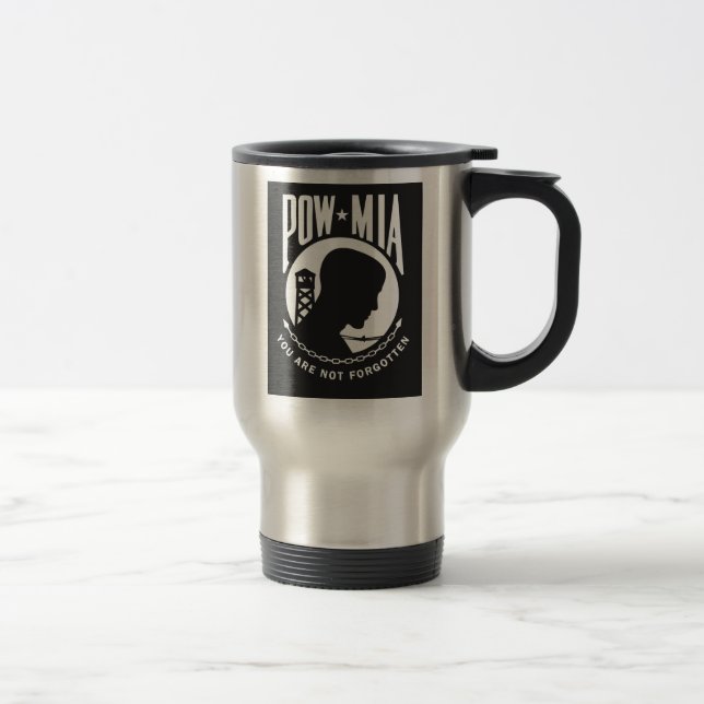 POW MIA Travel Mug Reisebecher (Rechts)