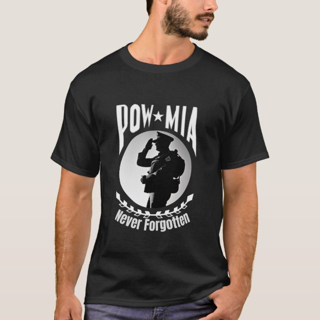 Pow Mia Vintag Shirt (Vorderseite)