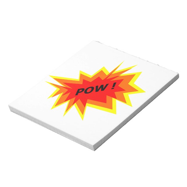 POW ! NOTIZBLOCK (Rotiert)