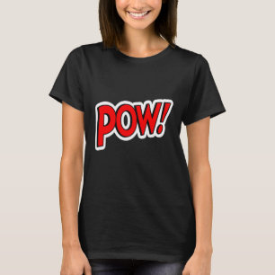 POW! Screwball Graphics Schwarz T-Shirt