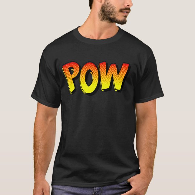 Pow T-Shirt (Vorderseite)