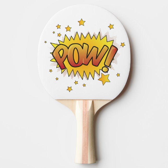 Pow Tischtennis Schläger (Vorderseite)