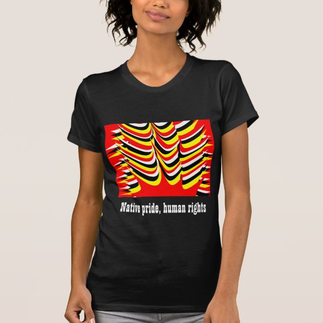 pow wow erste Nation T - Shirt (Vorderseite)