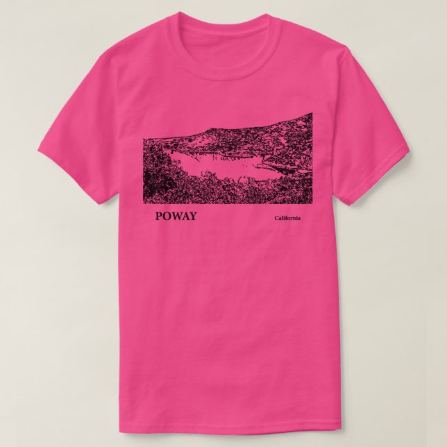 Poway California TShirt 4 (Design vorne)