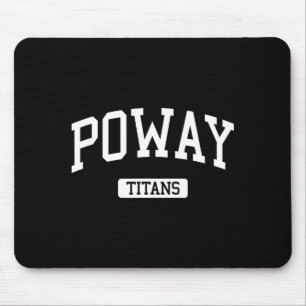 Poway High School Hs Ca Grafik Kunst Mousepad