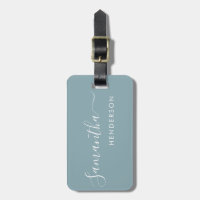 Powder Blue Luggage Tags Hochzeitsplan /Gefallen