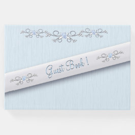 Powder Blue Simplicity Gästebuch
