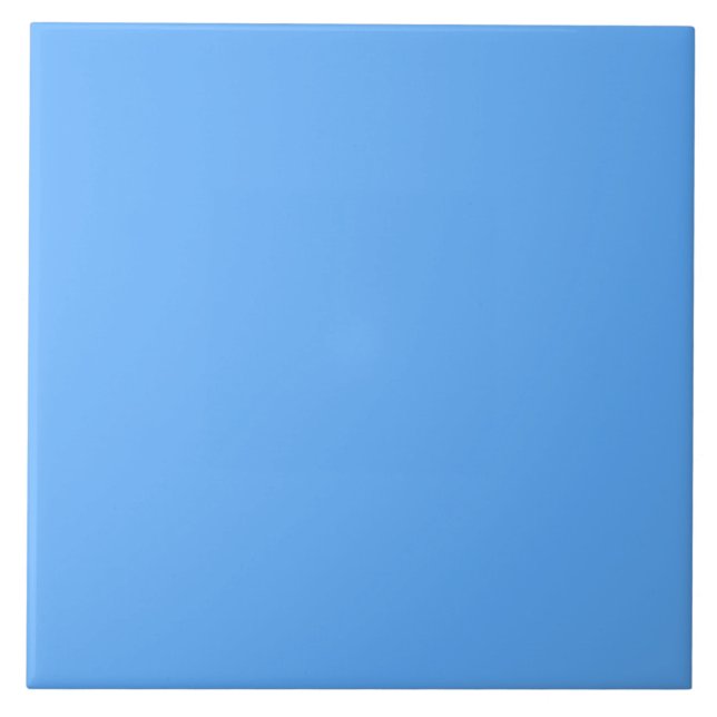 Powder Blue, Soft Azure | #61B0FF Fliese (Vorderseite)