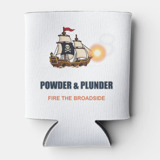 Powder & Plunder Piratenschiff Stubby Holder Dosenkühler