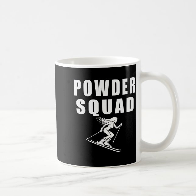 Powder squad  kaffeetasse (Rechts)