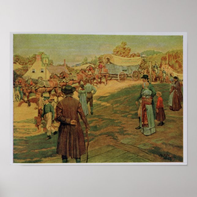 Powder zum Perry am Erie-See, 1911 Poster (Vorne)