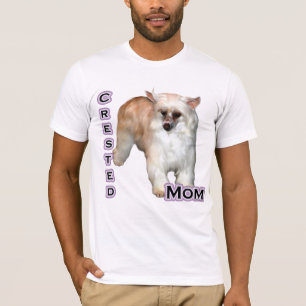 Powderpuff Crested Mama 4 T-Shirt