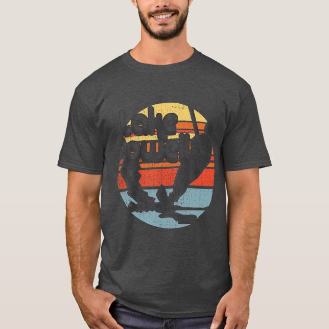 Powell Arizona Wasserski-Retro Vintag T-Shirt (Vorderseite)