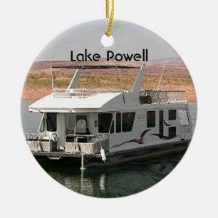 Powell-See: Houseboat, Arizona, USA 5 Keramik Ornament