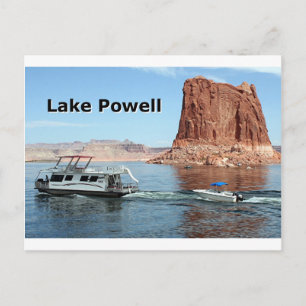 Powell-See (Untertitel) Postkarte