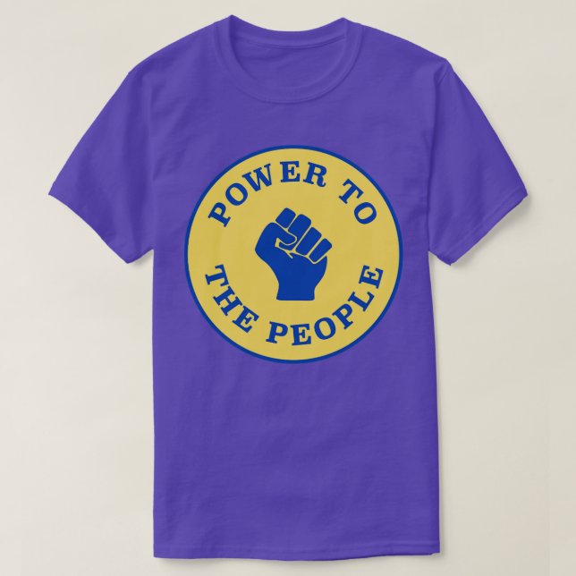 Power an die Menschen3 T-Shirt (Design vorne)