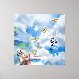 Power Art Canvas Print Leinwanddruck