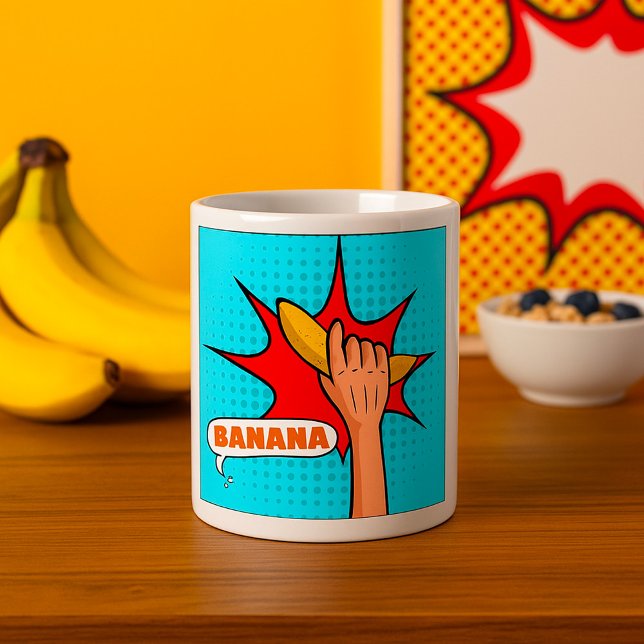 Power Banana Kaffeetasse (Von Creator hochgeladen)