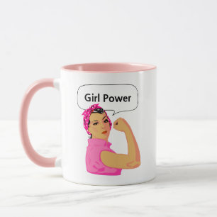 Power bearbeiten Text Tasse