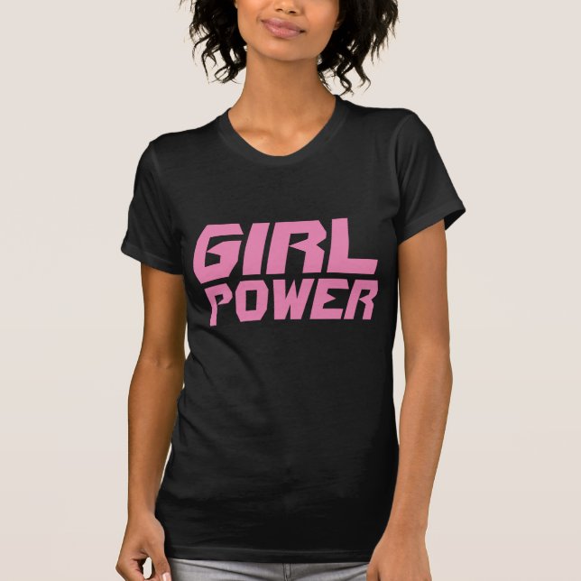 POWER BLACK T - SHIRT (Vorderseite)