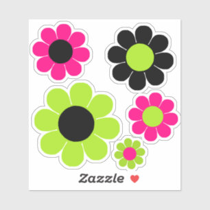 Power Blume Aufkleber