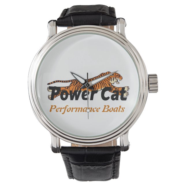 Power Cat Watch Armbanduhr (Vorderseite)