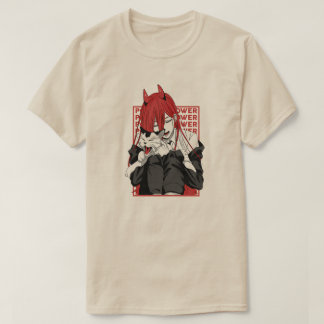 Power Chainsaw Man Devil Girl Art T-Shirt