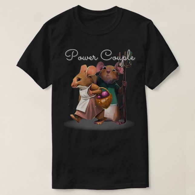 Power Couple  Everdell Board brazilian trumpeter h T-Shirt (Design vorne)