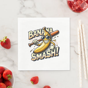 Power der Bananen Serviette