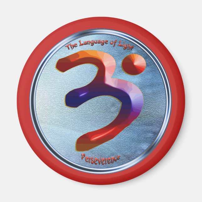 Power der Beharrlichkeit Magnet (Vorne)