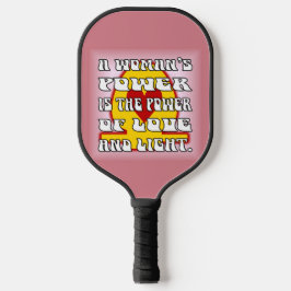 Power der Frau Pickleball Schläger