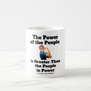 Power der People Coffee Tasse