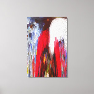 Power der Schneekunst Leinwanddruck