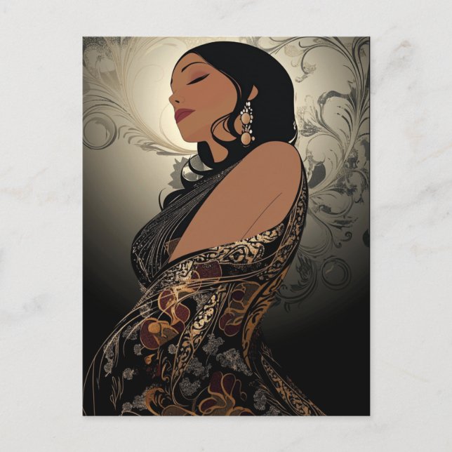 POWER DER SCHÖNHEIT #8 POSTKARTE (Vorderseite)