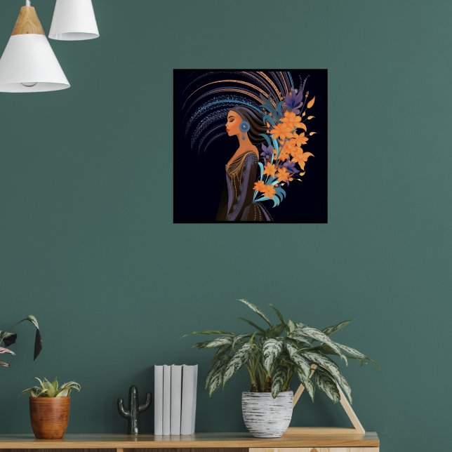 POWER DER SCHÖNHEIT Nr. 5 Poster (Wohnzimmer 1)