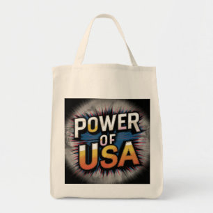 Power der USA Tote Bag - Bold Patrioti Tote Bag Tragetasche