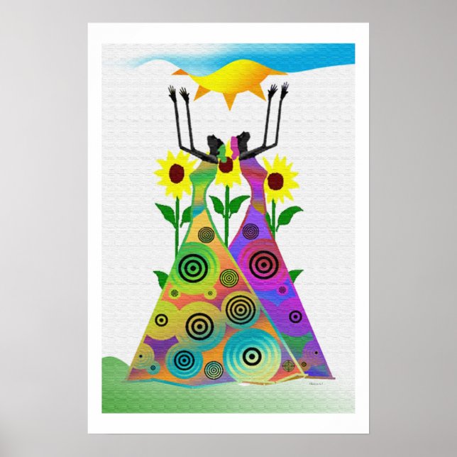 Power des Gebets Poster (Vorne)