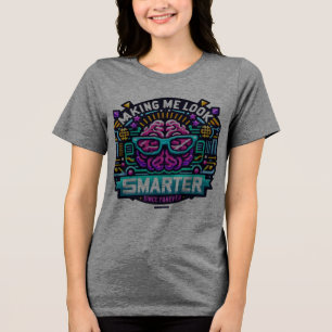 Power des Gehirns Tri-Blend Shirt