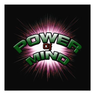 Power des Geistes Fotodruck