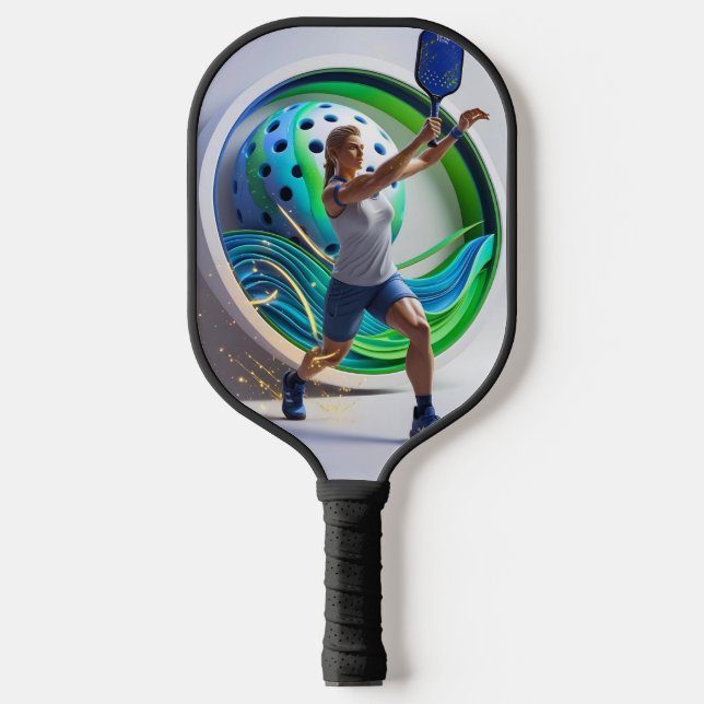 Power des Geistes - Pickleball Inspiration Schläger (Vorderseite)