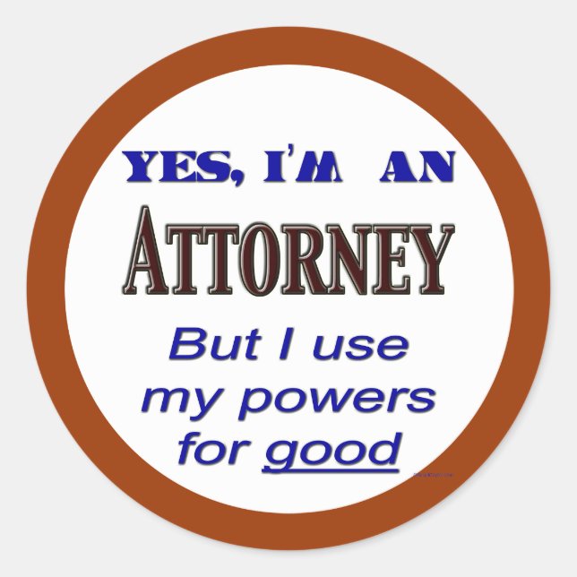 Power des guten Sprichworts Runder Aufkleber (Vorderseite)