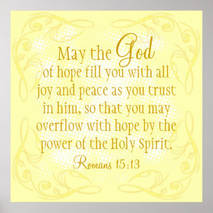 Power des Heiligen Geistesbibels Poster